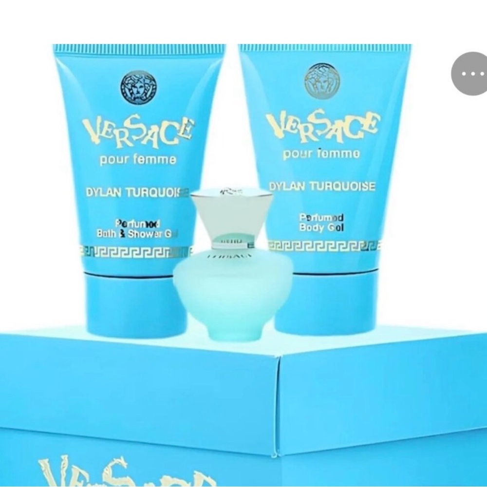 Versace Dylan Turquoise Set in Vibrant Blue